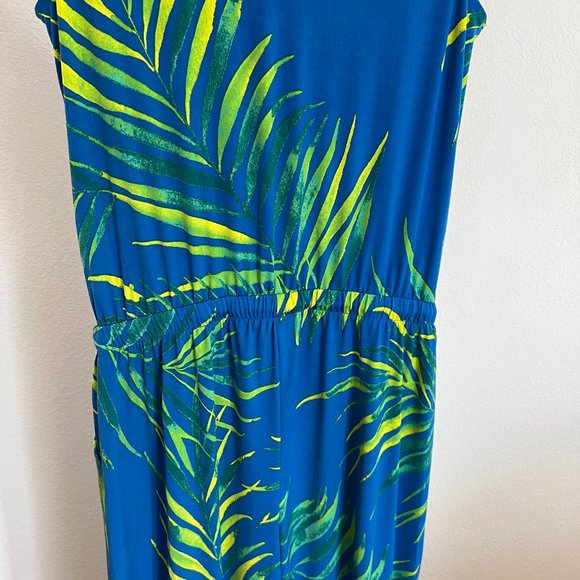 AmberNoon II by Dr. Erum Ilyas Size S Sleeveless UPF 50 Cropped Painted Jumpsuit - Picture 12 of 15